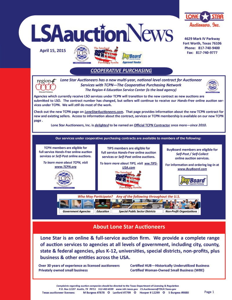 Lone Star Auctioneers