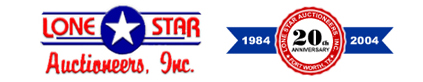 LoneStarAuctioneers 20th Anniversary Banner